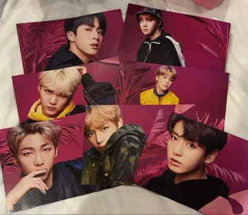 BTS 타워 레코드 플라이어 컴프 세트