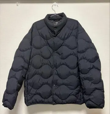 유니클로 울트라 라이트 다운 웨이브 퀼트 자켓