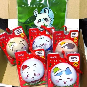 치이카와 오너먼트 코카 콜라 컴플리트 5점 모몽가 파우치