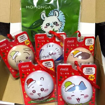 치이카와 오너먼트 코카 콜라 컴플리트 5점 모몽가 파우치