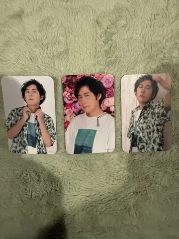 아이라지 10주년 이벤트 시라이 유스케 포토 카드 3장 세트