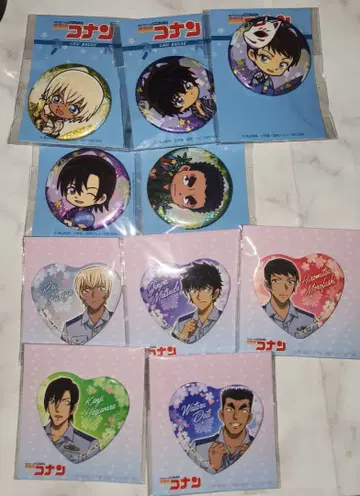 명탐정 코난 경찰학교조 캔뱃지