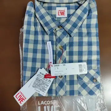 LACOSTE LIVE 울트라 슬림 핏 셔츠 사이즈 5 L~LL