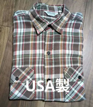 FIVE BROTHER 라이트 플란넬 셔츠 USA 제조