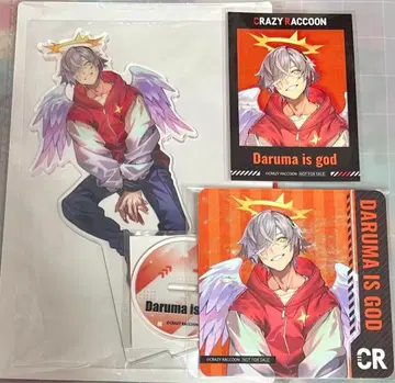 CR gigo 달마이즈고드 아크릴 스탠드 코스터 혜택 카드