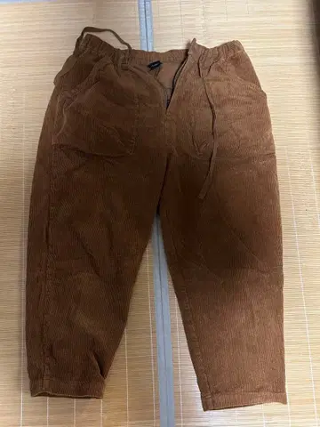 MANASTASH 코듀로이 코쿤 팬츠