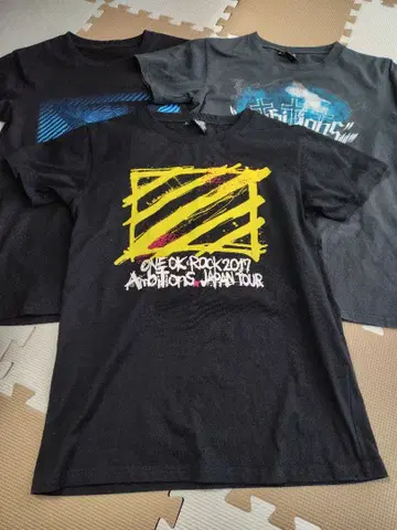 ONE OK ROCK 투어 티셔츠 M 사이즈 3장 세트