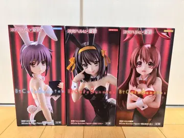스즈미야 하루히의 우울 BiCute Bunnies 피규어 3체 세트!
