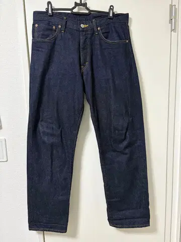 [ EDWIN ] B-SHOP 별주 루즈 스트레이트 데님 팬츠/M/데님