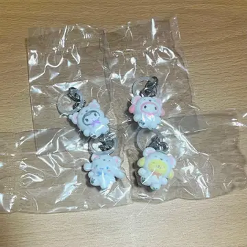 산리오 메지루시 액세서리 포근포근 스노우