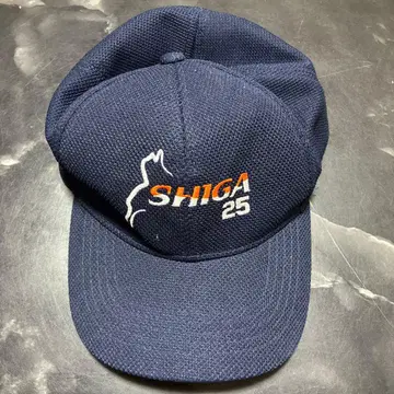 SHIGA 25 메쉬 캡 네이비