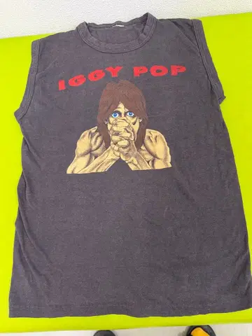 IGGY POP 1982년 투어 T셔츠
