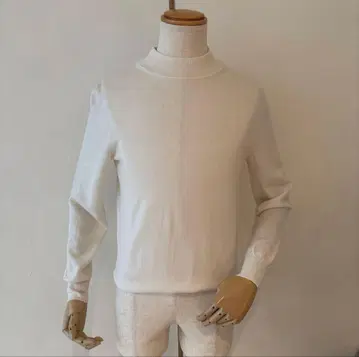 바피 / 모크넥 니트 / 아이보리 / 48