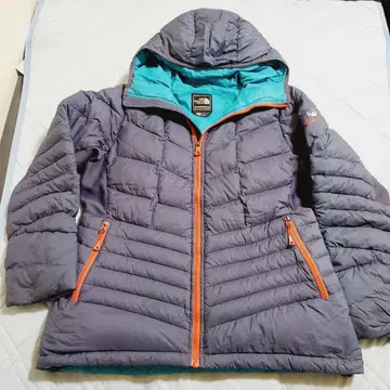 The North Face 다운 자켓 다크 퍼플 여성용 사이즈 L