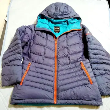 The North Face 다운 자켓 다크 퍼플 여성용 사이즈 L
