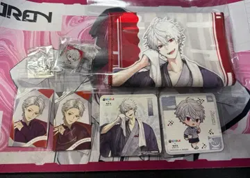 쿠츠하 니지산지 극락탕 머플러 타월 코스터 키링