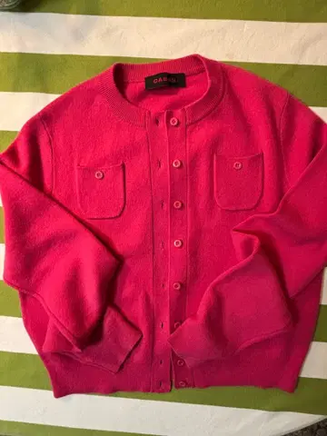 CABaN 핑크 가디건 긴팔
