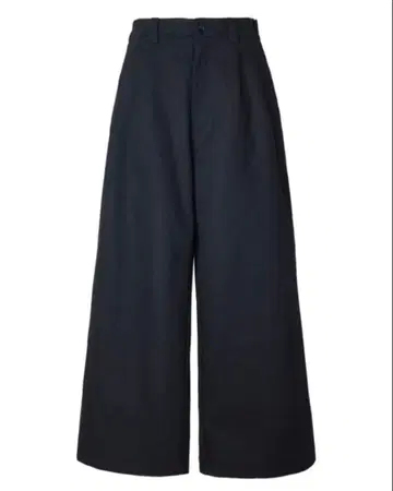 FEELS 블랙 와이드 팬츠 허리밴딩