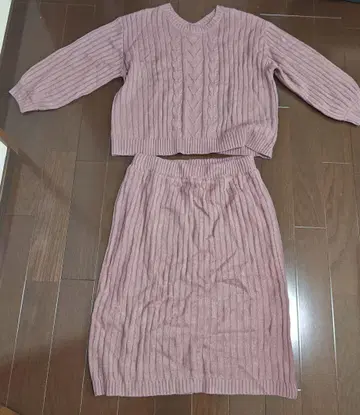 noannu 니트 셋업