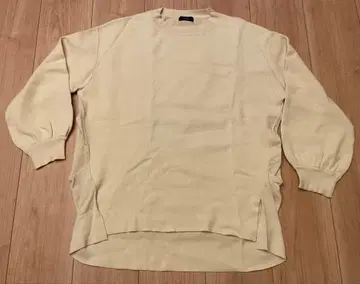 SHIPS 크림색 긴팔 니트