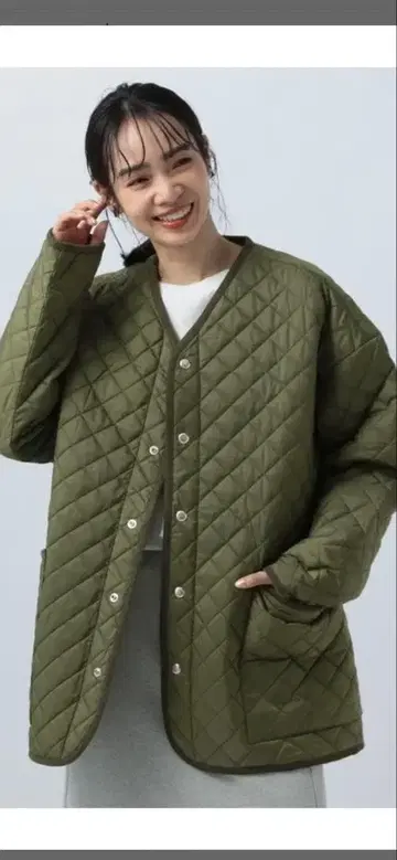 UNIVERSAL OVERALL 별주 다이아 퀼트 자켓