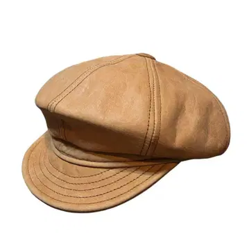 NEW YORK HAT/가죽/USA제/헌팅 캡