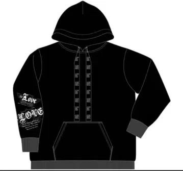 늦었어 caution 공식 후드티 =LOVE 이코러브