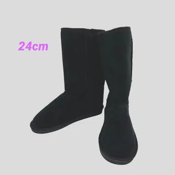 [ 새상품급 ] 여성용 어그 부츠 [ S / 24cm ] 블랙 복슬복슬