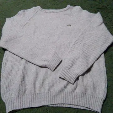 Crocodile 리브 스웨터 L 사이즈