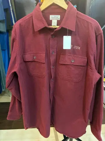 L.L.Bean 샤모아크로스 셔츠
