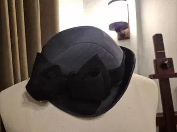 아논햇 일본제 모던 레트로 1920s풍 크로셰 모자