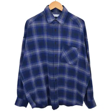프리크스토어 FREAK'S STORE 오버 사이즈 옴브레 체크 셔츠