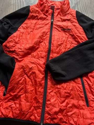 HEAD 플리스 자켓 오렌지/블랙