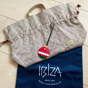 이비자 복조리 파우치 참 에코백 세트