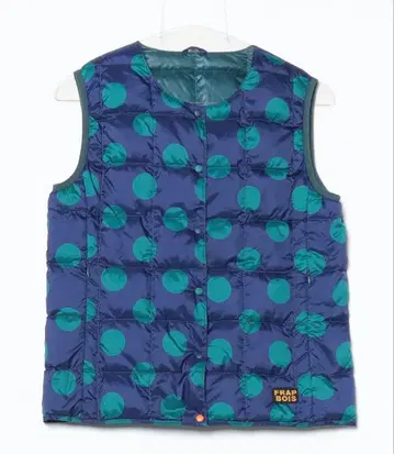 FRAPBOIS x TAION 다운 베스트 이너 다운 베스트 파우치 포함