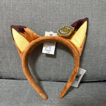 상하이 디즈니 주토피아 머리띠 닉