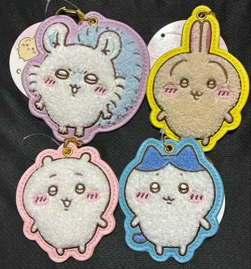 치이카와 (먼작귀) 복슬복슬 사가 자수 키링