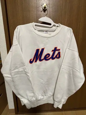MLB Mets 로고 자수 맨투맨 L 사이즈