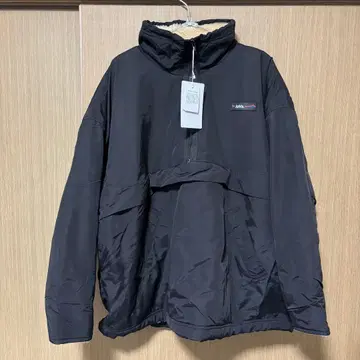 나일론 플리스 풀오버 자켓