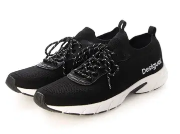 Desigual 데시구알 블랙 스니커즈 38 새상품