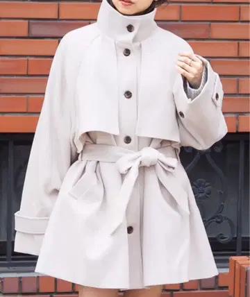 tiptop 미들 기장 트렌치코트