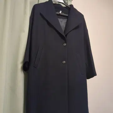 URBAN RESEARCH 네이비 체스터 코트