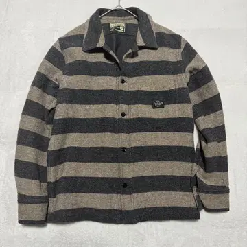 STORM BECKER 스톰베커 M 보더 셔츠 자켓