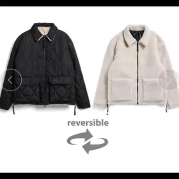 TAION 밀리터리 리버서블 다운