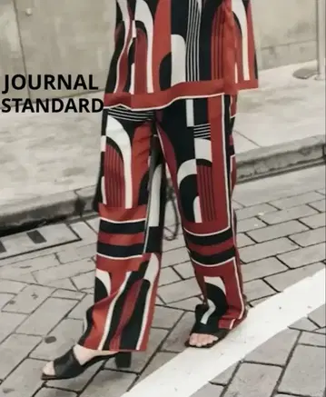 저널 스탠다드 키카 스카프 프린트 팬츠