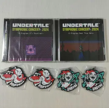UNDERTALE 언더테일 콘서트 CD 러버 마스코트 묶음 판매