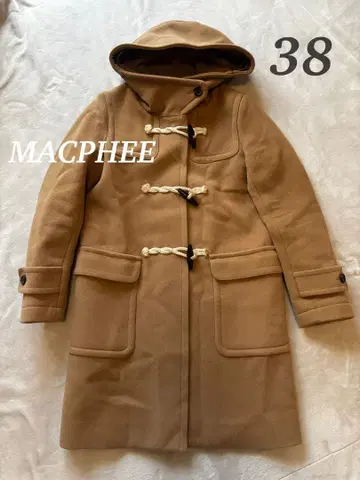 MACPHEE 더플 코트 투모로우랜드 카멜 울 38
