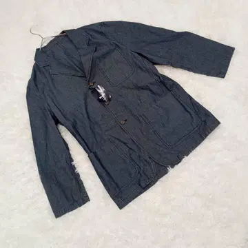 새상품 [ 켄트 ] (LL) 데님풍 테일러드 자켓 캐주얼 3버튼