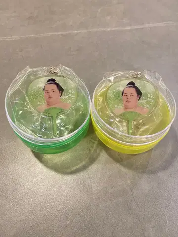 스모 코토오우 부채형 키링 2개 세트