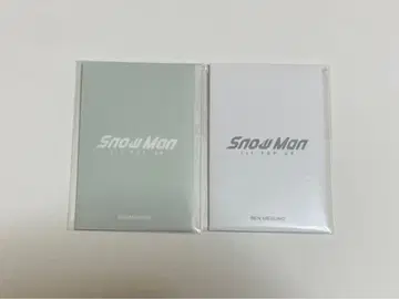 Snow Man POP-UP 포토 카드 A+B 세트 메구로 렌